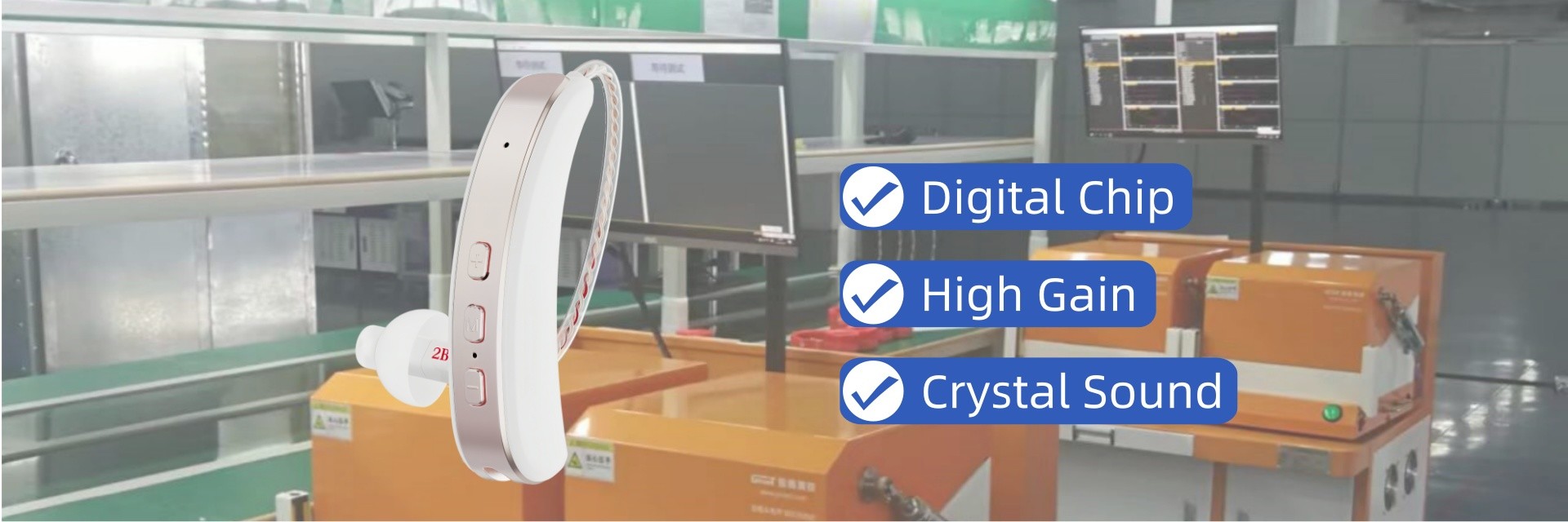 chất lượng Thiết bị trợ thính OTC nhà máy sản xuất