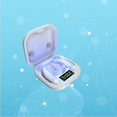Khử trùng tia cực tím đằng sau tai Thiết bị trợ thính kỹ thuật số vô hình với loại bỏ tiếng ồn