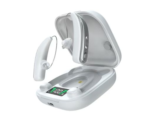 Thời gian chờ một tuần OTC Thiết bị trợ thính có thể sạc lại với đèn UV Khử trùng tia cực tím