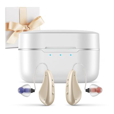 Thiết bị trợ thính OTC được chứng nhận CE 4 chương trình giảm thính lực trung bình đến nặng