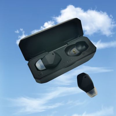 Tự động ức chế tiếng vang Thiếu thính giác Thiết bị y tế Đen có thể sạc lại trong kênh trợ thính