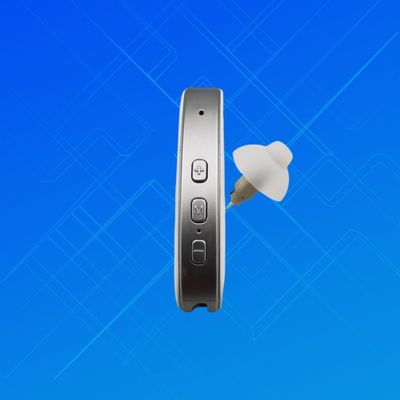 Giảm tiếng ồn 200Hz Máy trợ thính Cic sạc lại Giải pháp cho vấn đề thính giác BTE