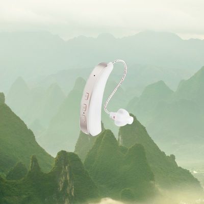 Trên quầy máy trợ thính OTC 32dB Tăng suất trung bình và bộ khuếch đại âm thanh kỹ thuật số Pin lithium sạc lại Thiết lập có thể lập trình