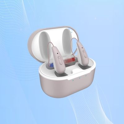 BTE OTC Thuốc trợ thính với chip kỹ thuật số 8 kênh cho mất thính lực nghiêm trọng